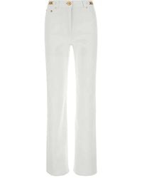 Versace - Jeans ,Wit ,Katoen Medusa '95 Regular-Fit Jeans - Lyst