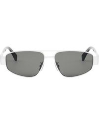 Celine - Metal Triomphe Sonnenbrille - Lyst