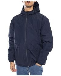 Timberland - Jassen ,Blauw ,Leer Winnick Waterdichte Geïsoleerde Jas - Lyst