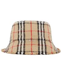 Burberry - Tartan Bucket Hat - Lyst