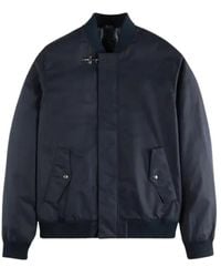 Fay - Bomberjack Met Haaksluiting - Lyst