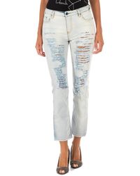 Met - Cropped Jeans - Lyst