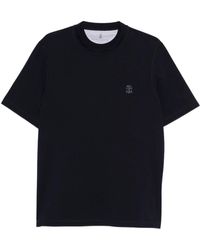 Brunello Cucinelli - Blauwe Sweaters Voor Mannen - Lyst