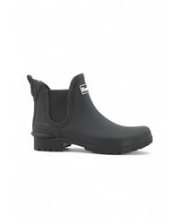 Barbour - Schoenen ,Zwart ,Leer Wilton Wellingtons - Lyst