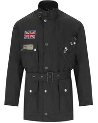 Barbour - International steve mcqueen 60th anniversary wax e jacke - Lyst