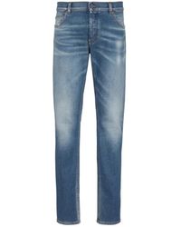 Balmain - Slim-Fit Denim Jeans - Lyst