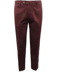 Santaniello - Evoluto Katoenen Broek - Lyst
