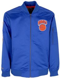 Mitchell & Ness - Nba Leichte Satin Bomberjacke - Lyst