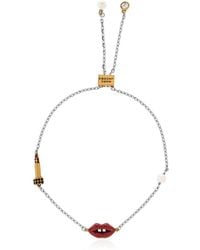 Marc Jacobs - Accessoires ,Grijs ,Armband Met Hanger - Lyst