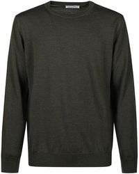 Kangra - Feiner Wollpullover Mit Rundhalsausschnitt - Lyst