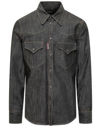 DSquared² - Fashion Western Shirt - Lyst
