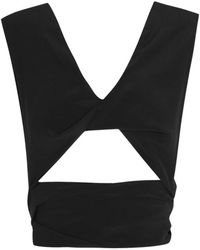Cortana - Sleeveless Tops - Lyst