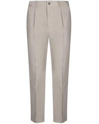 Dell'Oglio - Slim-Fit Trousers - Lyst