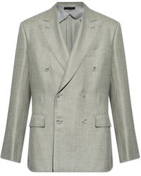 Brioni - Double-Breasted Blazer - Lyst