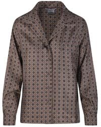 Max Mara - Overhemden ,Veelkleurig ,Katoen Disco Shirt - Lyst