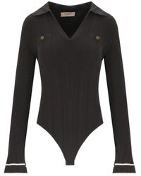 Twinset - Chocolate Polo Bodysuit - Lyst