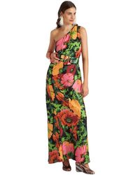 La DoubleJ - Kleedjes ,Veelkleurig ,One-Shouldered Roy Jurk - Lyst