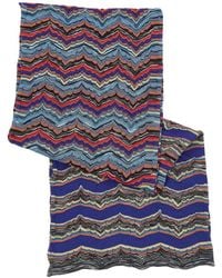 Missoni - Accessoires ,Veelkleurig ,Wol Geometrische Print Sjaal - Lyst
