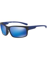 Arnette - Moderne schwarz blau/grün sonnenbrille - Lyst