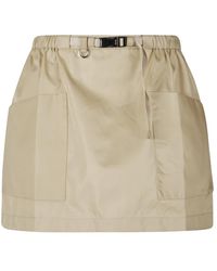 Prada - Rokken ,Geel ,Short Skirt - Lyst