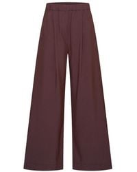 By-Bar - Celin Tan Stripe Pants - Lyst