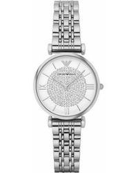 Emporio Armani Horloges - - Dames - Metallic