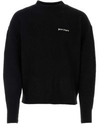 Palm Angels - Er Stretch-Wollpullover - Lyst