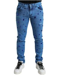 Dolce & Gabbana - Slim-fit jeans - Lyst