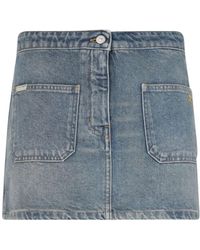 Courreges - Denim Skirts - Lyst