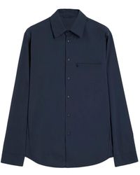 Aspesi - Overhemden ,Blauw ,Katoen Camicia Blade - Lyst