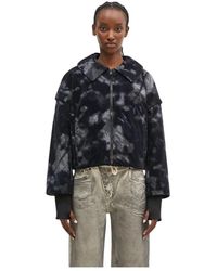 Y-3 - All-Over Print Padded Jacket - Lyst