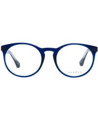 Sandro - Accessoires ,Blauw ,Ronde Volledig Omlijste Bril - Lyst