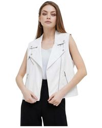 DKNY - Vests - Lyst