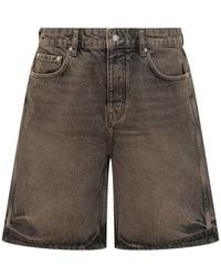 Represent - Korte Broeken ,Bruin ,Denim Denim Short - Lyst