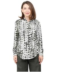 Caliban - Overhemden ,Veelkleurig ,Camicia Con Fantasia - Lyst