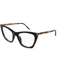 Saint Laurent - Kate Thin Opt Sonnenbrille - Lyst