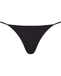 ÉTERNE - Badmode ,Zwart ,Nylon Low Rise String - Lyst