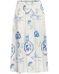 Ichi - Midi Skirts - Lyst