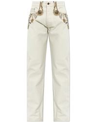 Versace - Straight Jeans - Lyst