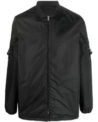 Givenchy - Stilvolle schwarze jacke mit reißverschluss und langen ärmeln für männer - Lyst