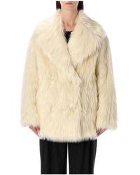 Stand Studio - Faux Fur & Shearling Jackets - Lyst