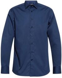 Etro - Overhemden ,Blauw ,Katoen Roma Shirt - Lyst
