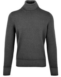 Drumohr - Graue pullover für männer - Lyst