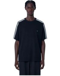 Y-3 - Handtekening Logo Crewneck T-Shirt - Lyst