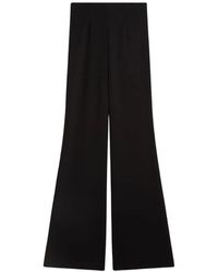 Sportmax - Broeken ,Zwart ,Jersey Olea Broek - Lyst
