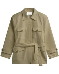 Frankie Shop - Jassen ,Groen ,Katoen Kelia Padded Utility Jacket - Lyst