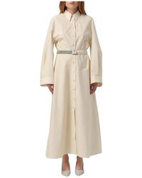 Brunello Cucinelli - Shirt Dresses - Lyst