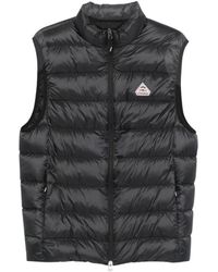 Pyrenex - Jassen ,Zwart ,Zwarte Gewatteerde Bodywarmer - Lyst