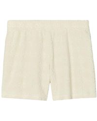Tory Burch - Terry Jacquard Logo Short - Lyst