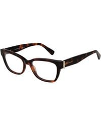 Longchamp - Braune Damen Optische Gestelle Acetat Vollrand - Lyst